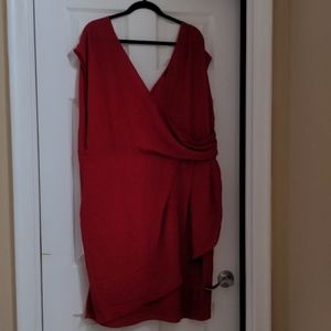 City Chic Red Plus size Dress NWT